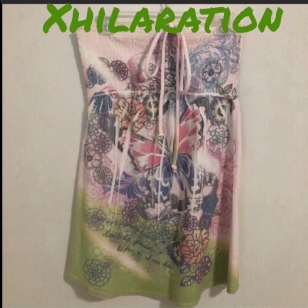 🦋 Xhilaration butterfly swim coverup